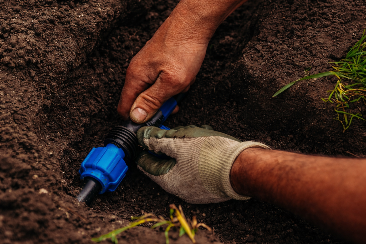 Изграждане на поливни системи