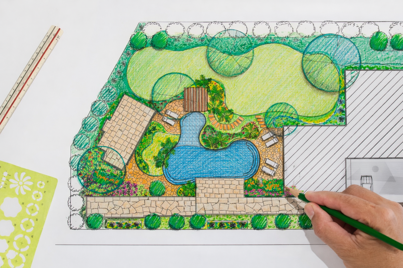 Проектиране и изграждане на Ландшафт дизайн