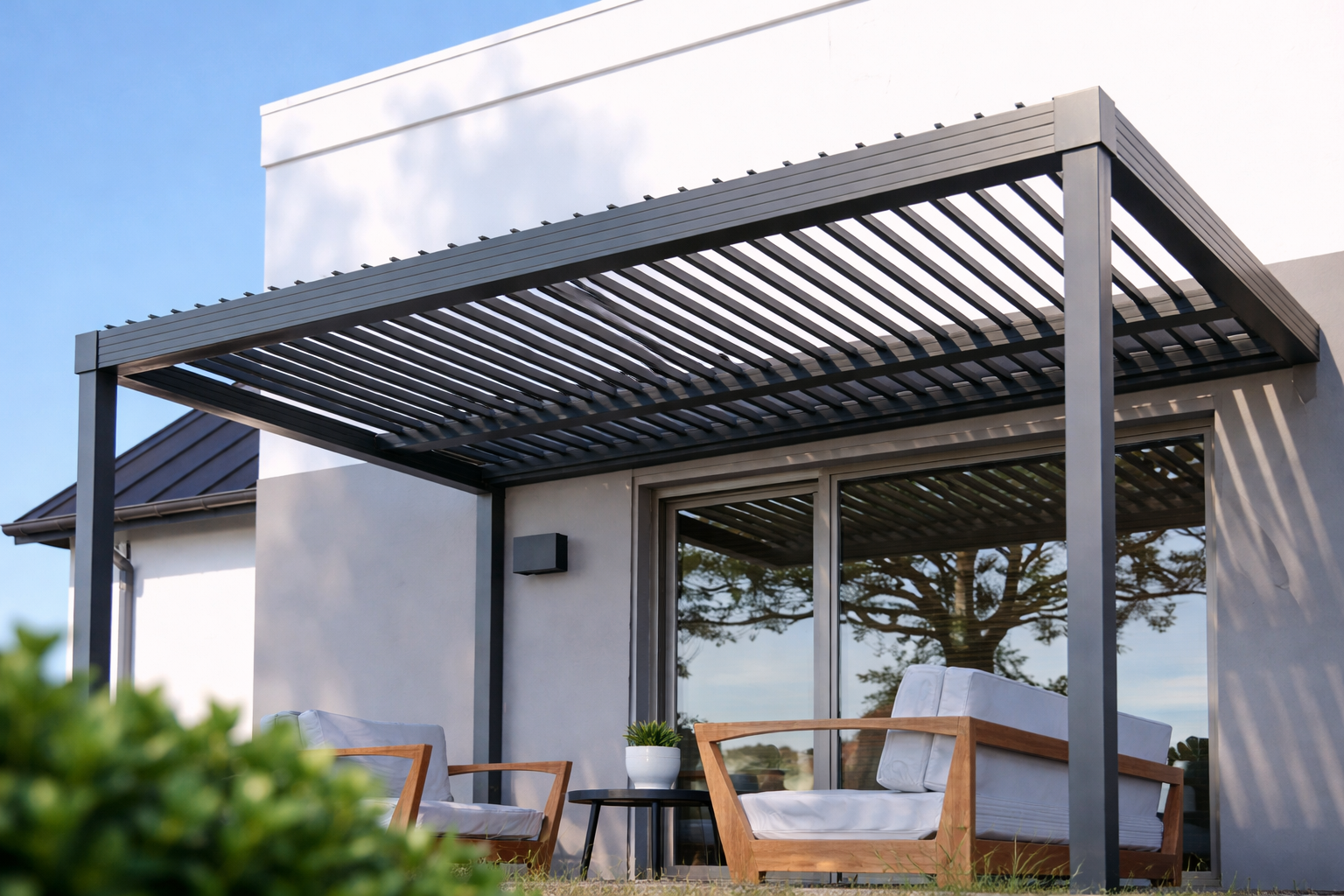 Монтажи на навеси и перголи